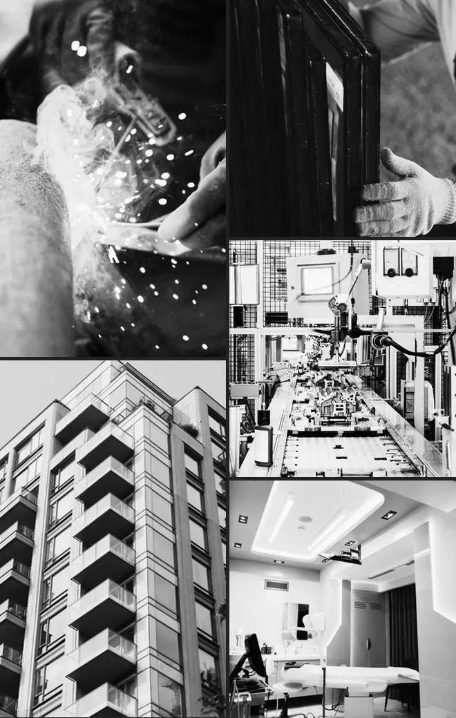 Handwerk, Bauelemente, Immobilien, Produktion und Freie Berufe